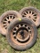 4.75/5.00-19 Wooden Spoke Wheels