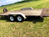 16ft X 7ft Tilt Trailer (Car hauler)