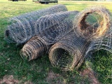 Several Rolls of 8' Hog Wire - Feet Unknown