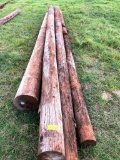 7 - High Line Poles - Approx. 27ft each