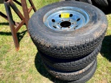 4 - 225 / 75 R15 Tires & Wheels