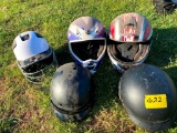 Motorcycle Helmet & Baseball Helmet