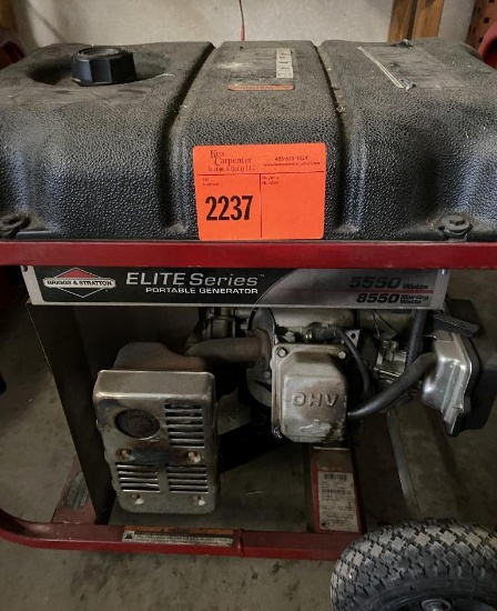 5500 Watt Briggs & Statton Generator