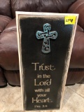 Trust the Lord - Plaque