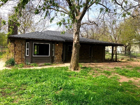 2 Bed, 1 Bath & 1312 Sqft on 1 Acres m/l. Yukon Schools, 10 Yr Old Roof, Well & Septic, 2019 Taxes