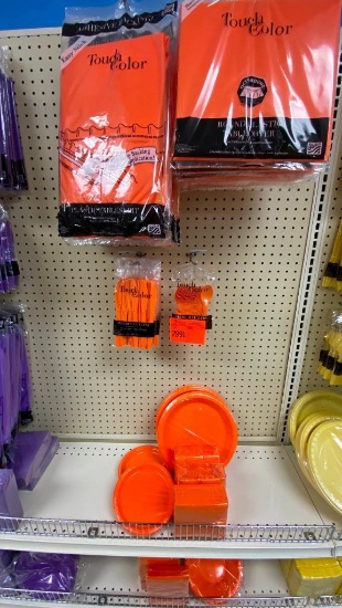 2 Sunkissed Orange 10" Plastic Plt 2 Sunkissed Orange 7" Plastic Plt 3 Sunkissed Orange BN 11