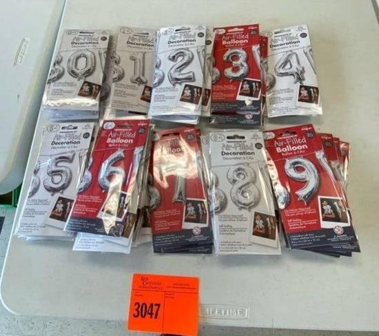 3 NUMBER SILVER 16" PKG - 0 2 NUMBER SILVER 16" PKG - 1 6 NUMBER SILVER 16" PKG - 2 3 NUMBER SILVER