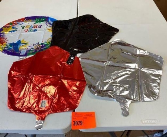 5 18" Black Star Foil Balloon (132) 7 18" Silver Star Foil Balloon (133) 5 18" Red Star Foil (135) 8