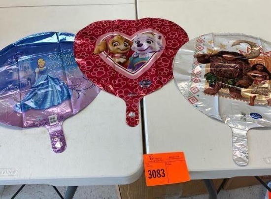 9 Cinderella Happy Bday 18" (42) 2 Hello Kitty Rainbow Bday HX (44) 3 16'' Moana Foil Balloon (108)