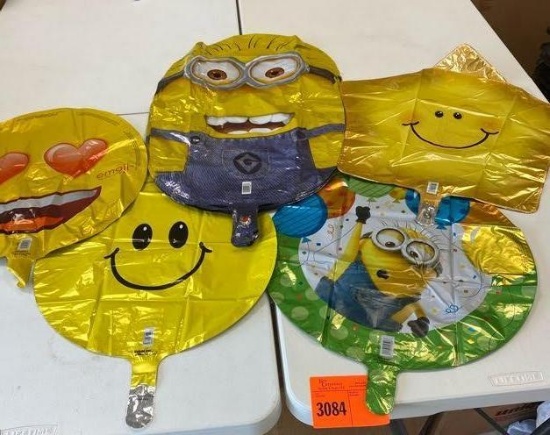 2 Smiley Face 18" (61) 1 Smiley Face Bandages 18" (74) 5 20'' Smiley Face Star (111) 3 18" Heart