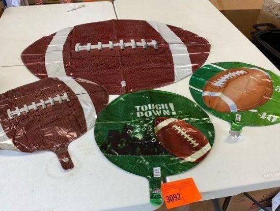 3 Football 18" (64) 6 Football Frenzy (65) 2 Oklahoma Sooners 18" (31) 9 OKC Thunder 18" Foil