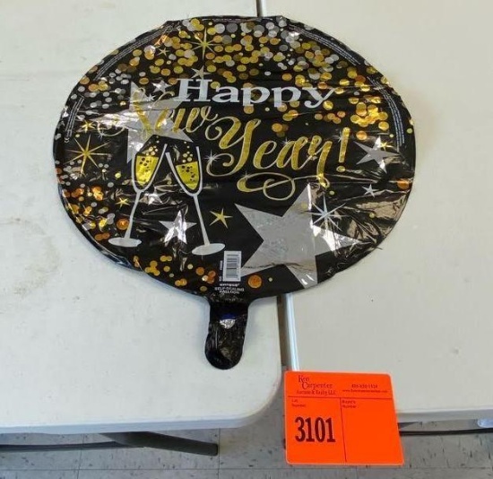 16 18" Happy New Year Foil Bln (NY1)