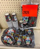 5 Day Of Dead 7in Plates 18ct 9 Day Of Dead Bvnap 36 Ct 8 Day Of Dead 18ct 9oz Cups 2 Day Of The