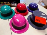 1 Top Hat Assorted Colors 13 Color Derby Hat