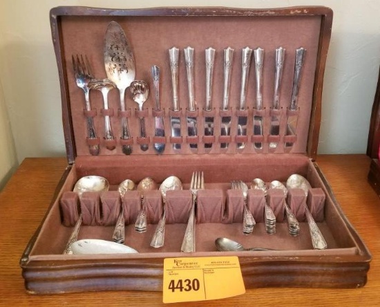 Old Silverware Set - Some Missing - Harmony House