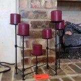 Candle Stand with Candles
