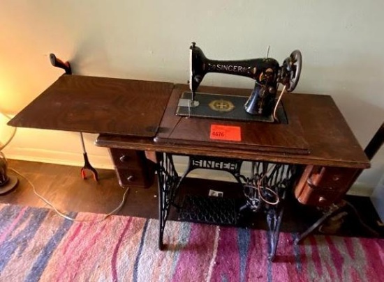 Antique Singer Sewing Machine