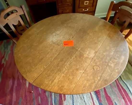 Round Dining Table w/ 2 Chairs