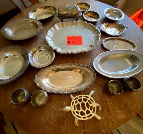 Silver Serving Trays