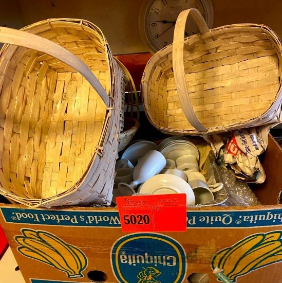 Baskets & Small Glassware