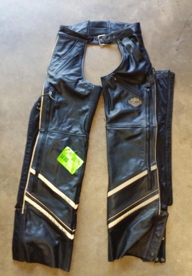 Harley Davidson Motorcycle Chaps Sz M