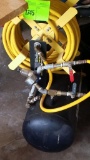 Portable Air tank and hose - This is a tank only there is no compressor attached