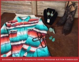 Turquoise Shirt-Boots-Jewelry