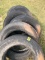 8 Michelin 235/80R 22.5 Used Tires