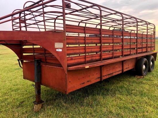 Hanover Gooseneck Stock Trailer