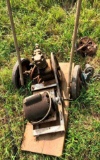 Pump, Antique Grinding Wheel