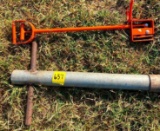 T post driver, clamp