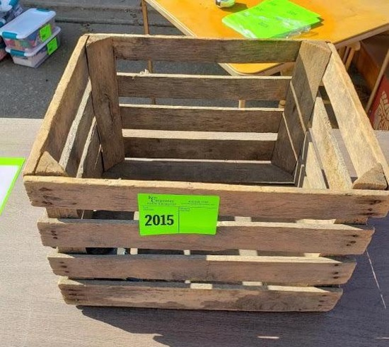 Square Wooden Crate