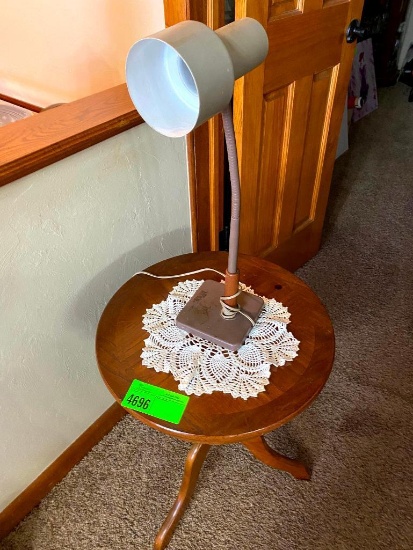 End Table with Lamp