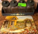 Canister Set and Placemat