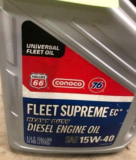 2 Partial Gallons of 15W40 Oil