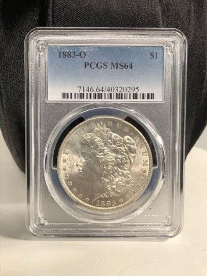 PCGS MS64 - 1883 - O Morgan Silver Dollar