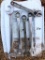 4 Large End Wrenches with Crescent