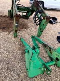 John Deere 245 Quick Attach Loader with Bale Fork Attachment