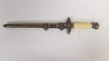 White handle - Replica German WWII Style Dagger with Sheath