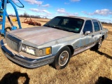 1990 Lincoln Town Car Passenger Car, VIN # 1LNLM82F5LY655886