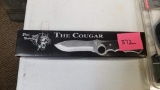 The Cougar Knife with Case