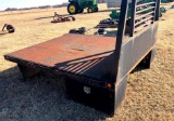 9ft Flatbed With Toolbox