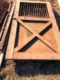 Door and Track, Metal for Horse Stall