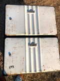 2 Beef Trays Antique