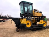 Big John Spray Tractor without Booms on trailer