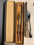 Baker Knife, Fork Set, Chicago Knife, Fork