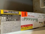 9 piece storage hook set