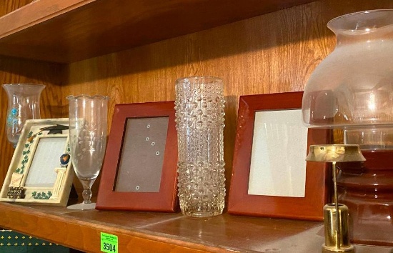 Glassware, Picture Frames
