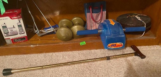 Cane, Bag, Exercise Equipment