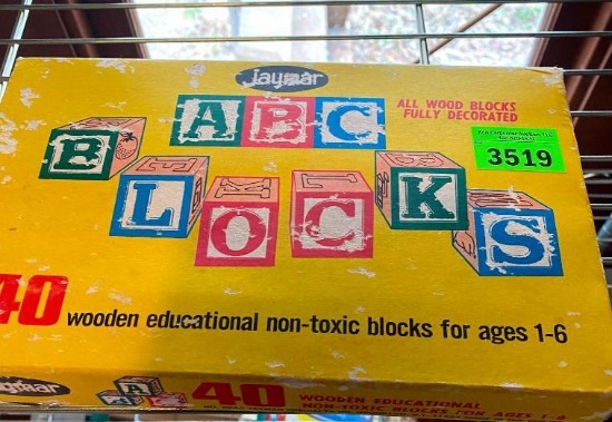 40 Wooden Educational Non- Toxic Box Age 1-6